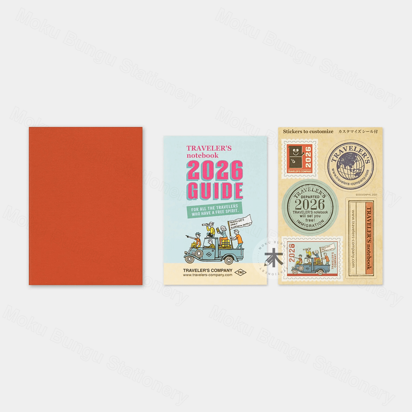 TRAVELER'S notebook Refill - Passport Size - 2026 Diary - Monthly Planner