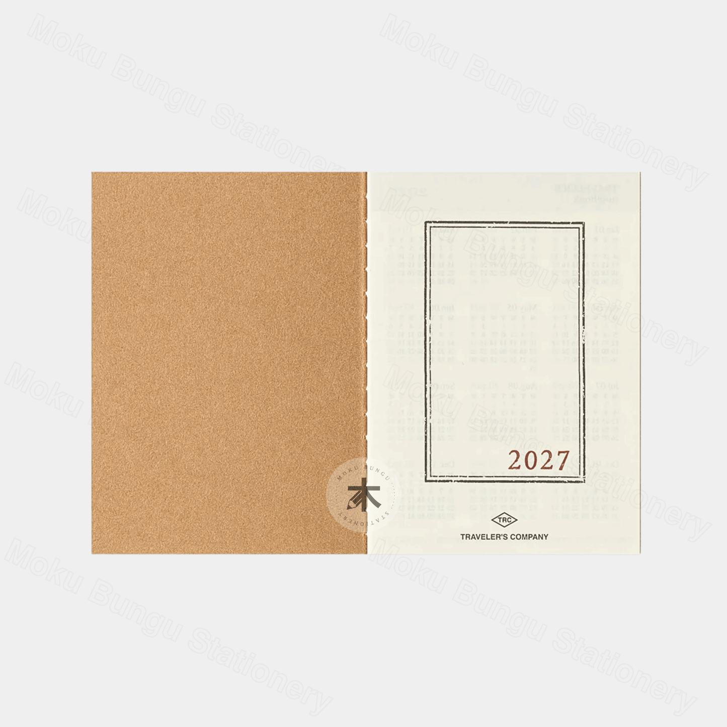 TRAVELER'S notebook Refill - Passport Size - 2027 Diary - Monthly Planner