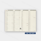 TRAVELER'S notebook Refill - Passport Size - 2027 Diary - Weekly Planner