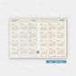 TRAVELER'S notebook Refill - Passport Size - 2027 Diary - Weekly Planner