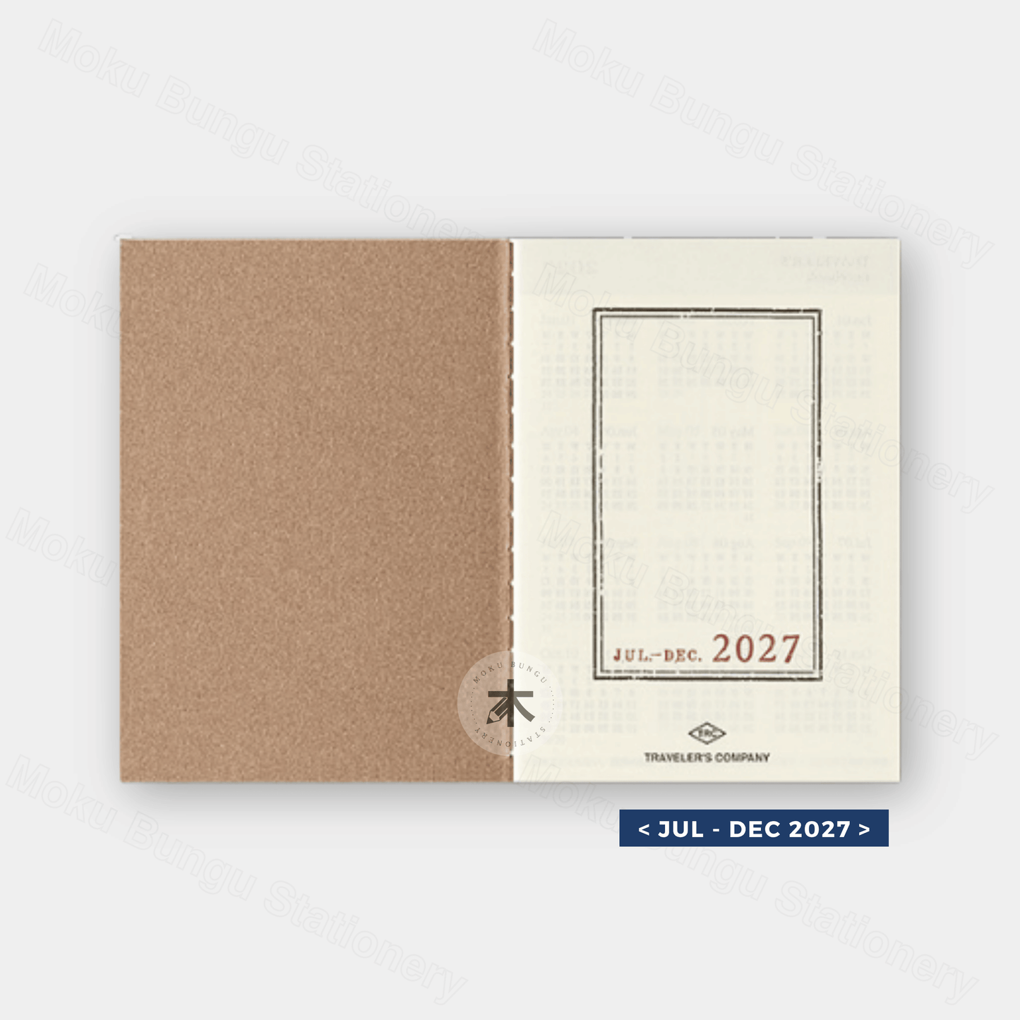 TRAVELER'S notebook Refill - Passport Size - 2027 Diary - Weekly Planner