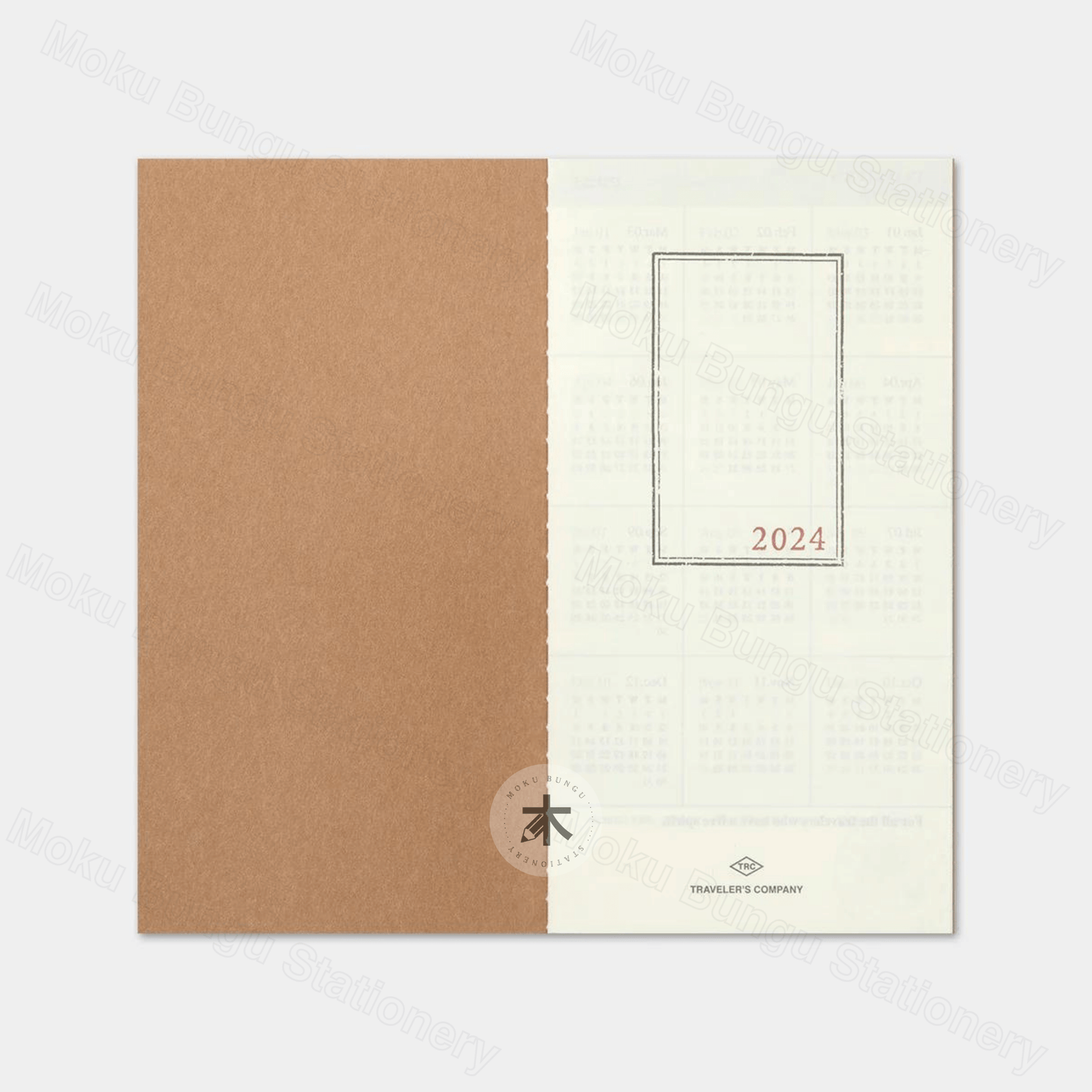 TRAVELER'S notebook Refill - Regular Size - 2024 Diary - Monthly Planner