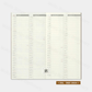 TRAVELER'S notebook Refill - Regular Size - 2024 Diary - Weekly Vertical Planner