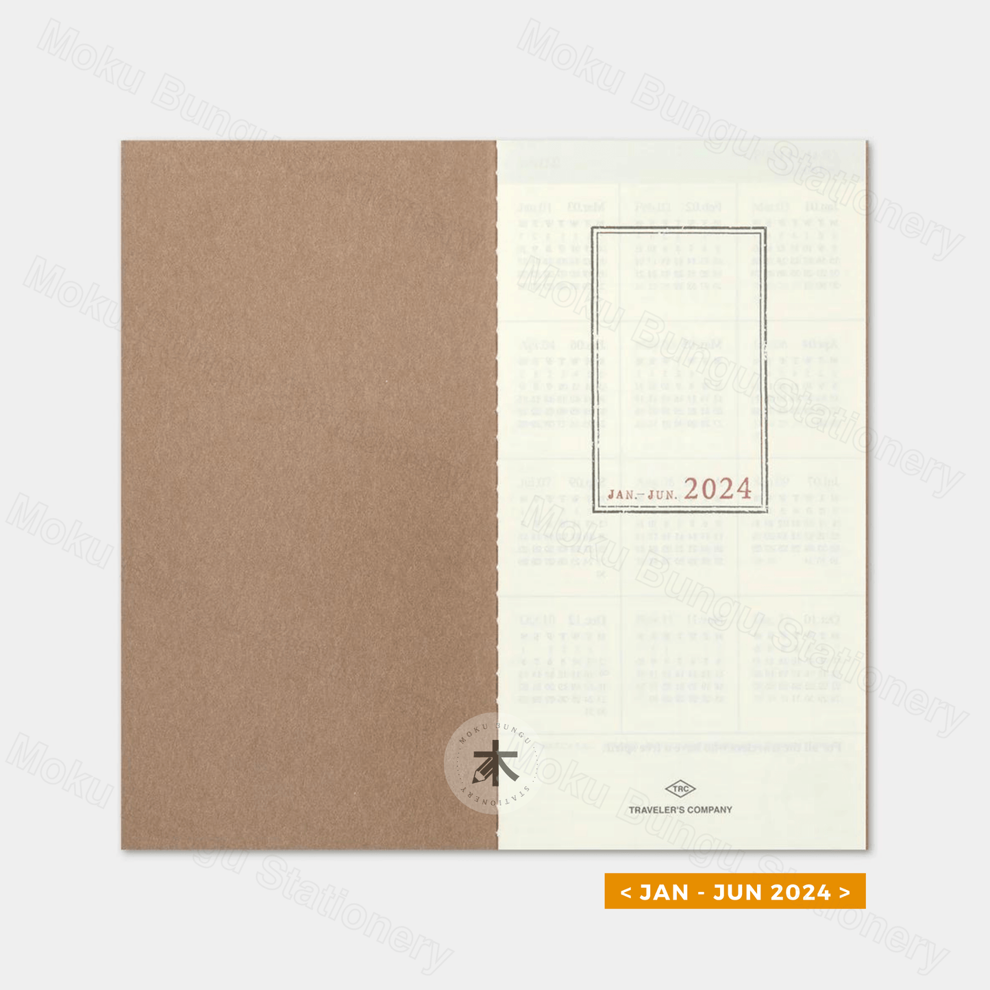 TRAVELER'S notebook Refill - Regular Size - 2024 Diary - Weekly Vertical Planner