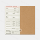 TRAVELER'S notebook Refill - Regular Size - 2026 Diary - Monthly Planner