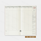 TRAVELER'S notebook Refill - Regular Size - 2026 Diary - Weekly Vertical Planner