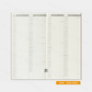TRAVELER'S notebook Refill - Regular Size - 2026 Diary - Weekly Vertical Planner