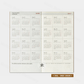 TRAVELER'S notebook Refill - Regular Size - 2026 Diary - Weekly Vertical Planner