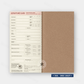 TRAVELER'S notebook Refill - Regular Size - 2027 Diary - Weekly + Memo Planner