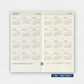 TRAVELER'S notebook Refill - Regular Size - 2027 Diary - Weekly + Memo Planner