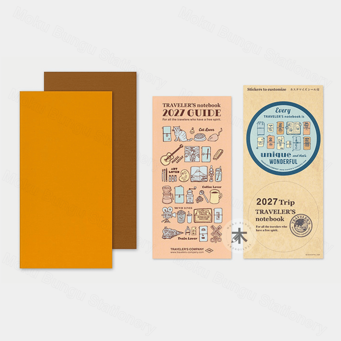 TRAVELER'S notebook Refill - Regular Size - 2027 Diary - Weekly Vertical Planner
