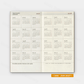 TRAVELER'S notebook Refill - Regular Size - 2027 Diary - Weekly Vertical Planner