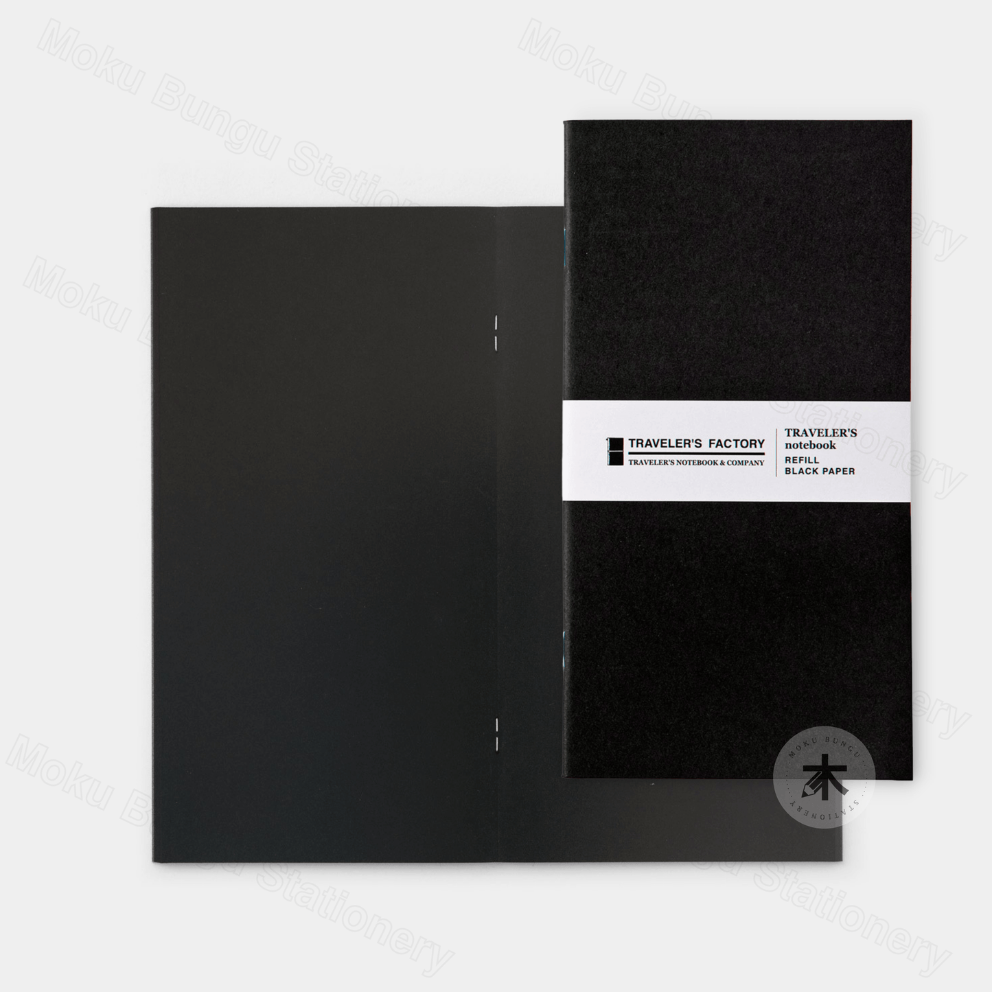 TRAVELER'S notebook Refill - Regular Size - Traveler's Factory Original Colour - Black Paper