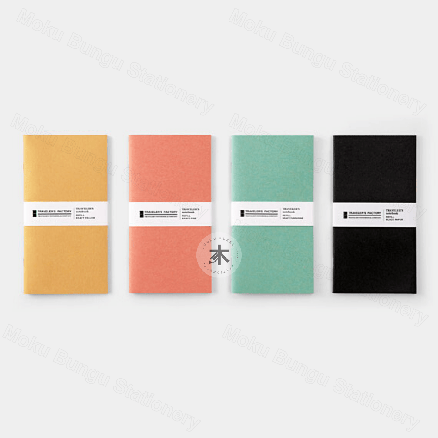 TRAVELER'S notebook Refill - Regular Size - Traveler's Factory Original Colour - Black Paper