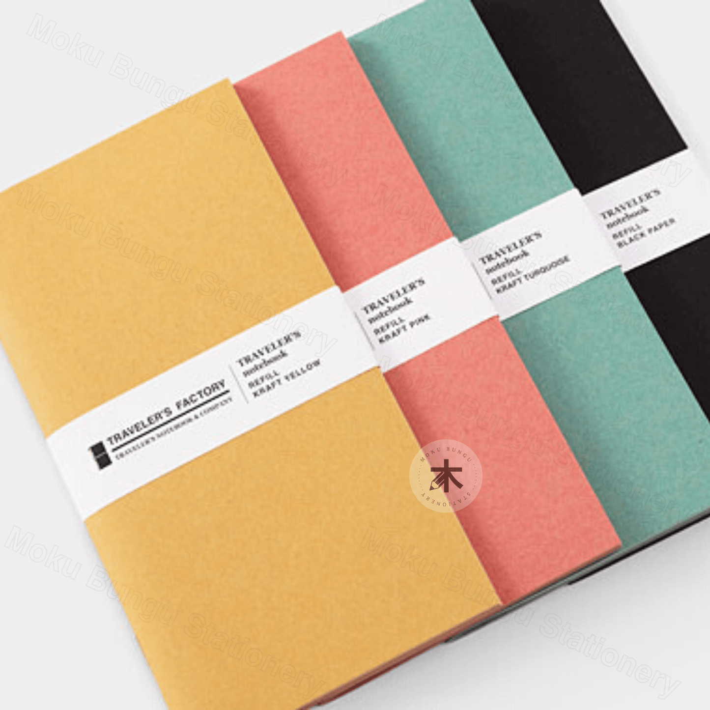 TRAVELER'S notebook Refill - Regular Size - Traveler's Factory Original Colour - Kraft Paper - Pink