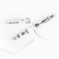 TWSBI Diamond 580 Fountain Pen - Clear - Medium Nib
