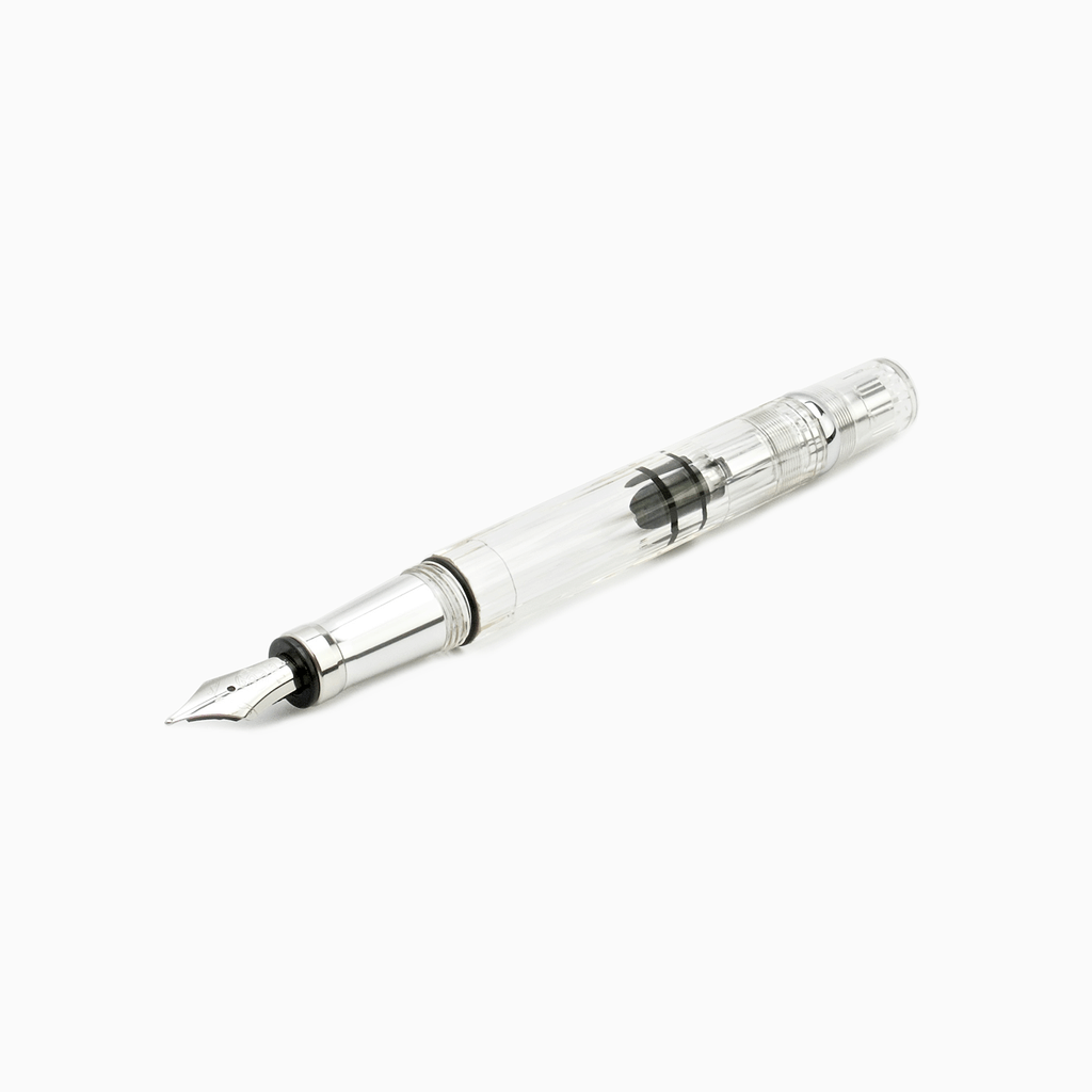 TWSBI Diamond 580AL Fountain Pen - Silver - Fine Nib