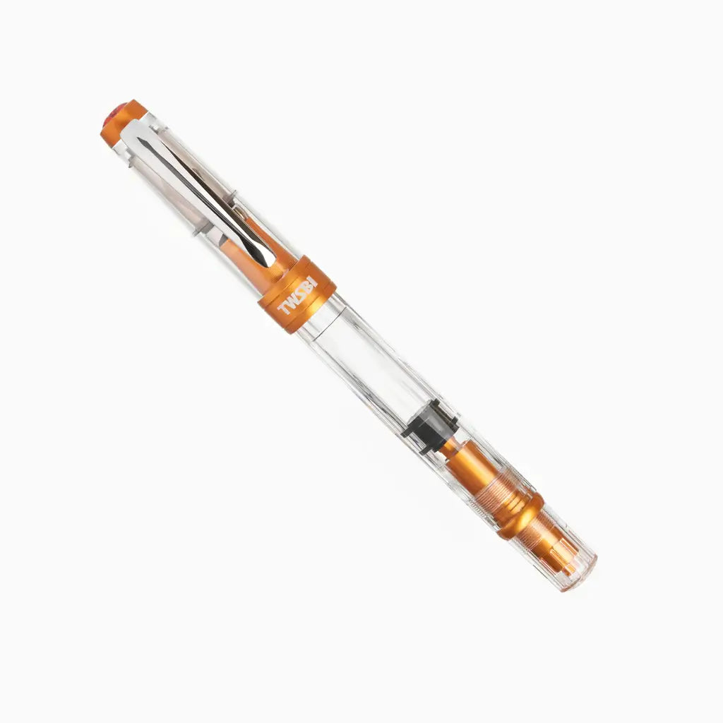 TWSBI Diamond 580ALR Fountain Pen - Sunset Yellow - Medium Nib