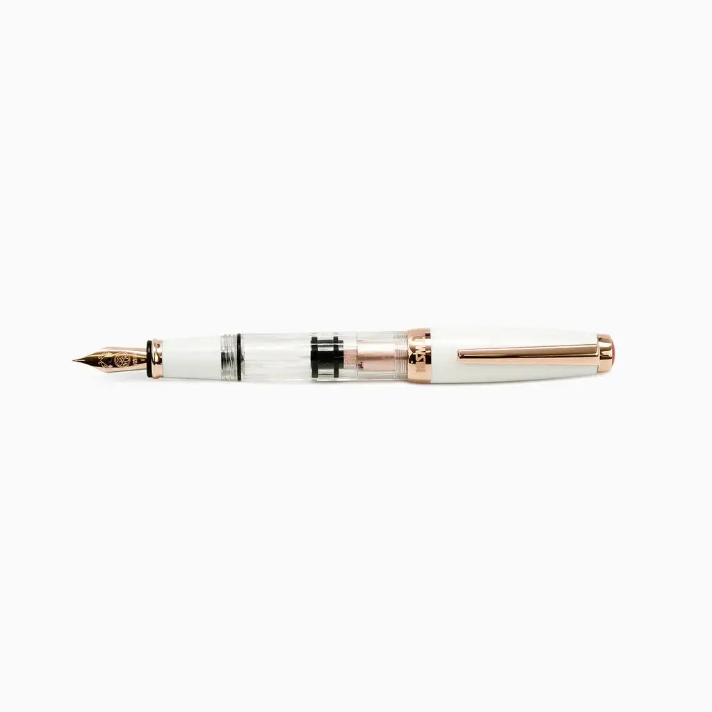 TWSBI Diamond Mini Fountain Pen - White Rose Gold II - Fine Nib