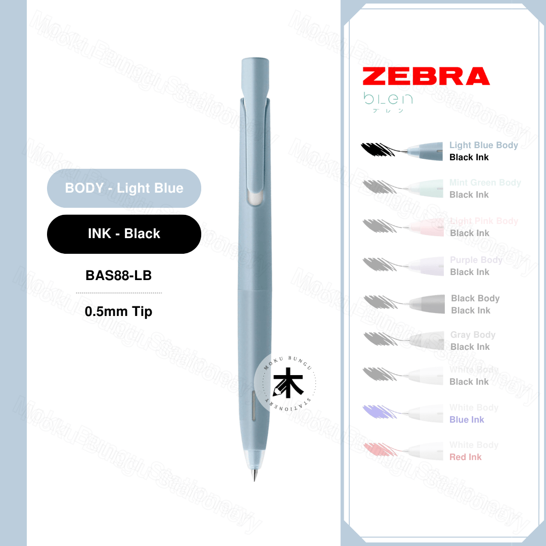 Zebra Blen Ballpoint Pen - 0.5mm