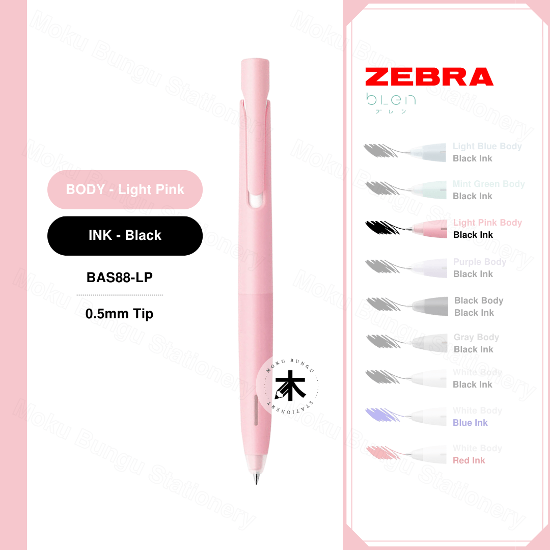 Zebra Blen Ballpoint Pen - 0.5mm