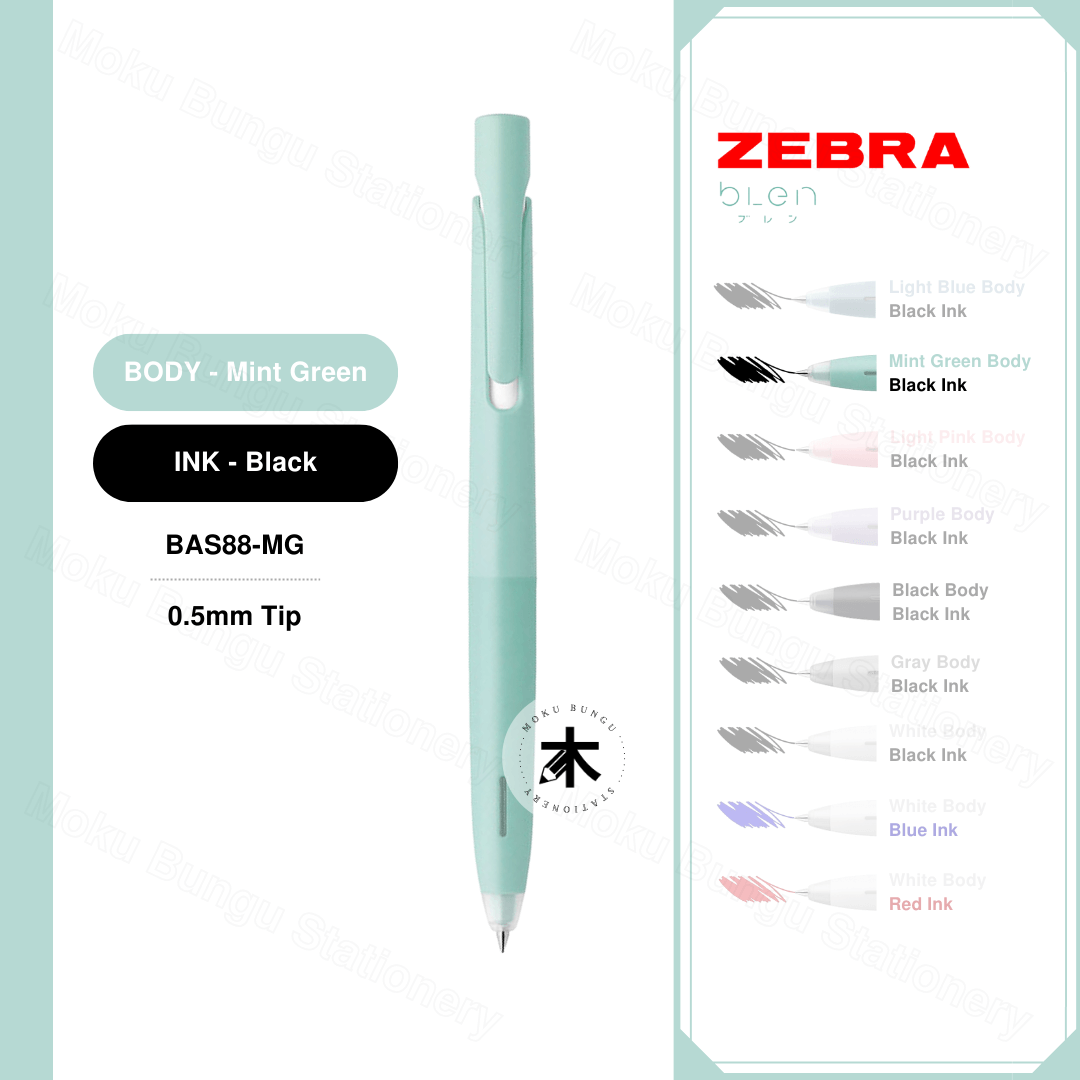 Zebra Blen Ballpoint Pen - 0.5mm