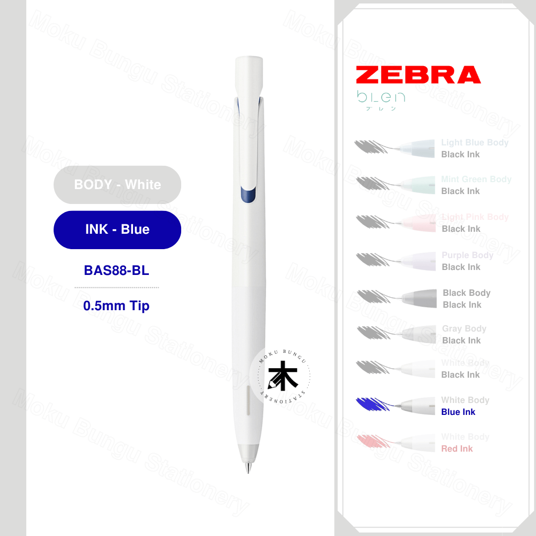 Zebra Blen Ballpoint Pen - 0.5mm