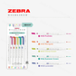Zebra - Mildliner Double-Sided Pastel Highlighter - 40 Colour Set