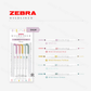 Zebra - Mildliner Double-Sided Pastel Highlighter - 40 Colour Set