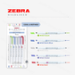 Zebra - Mildliner Double-Sided Pastel Highlighter - 40 Colour Set