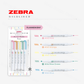 Zebra - Mildliner Double-Sided Pastel Highlighter - 40 Colour Set