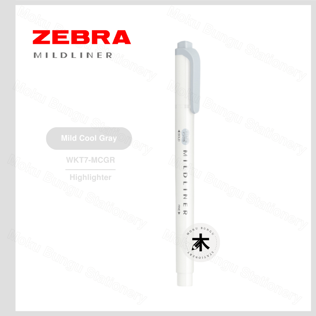 Zebra Mildliner Double-Sided Pastel Highlighter - Individual Colour (40 Colours Available)