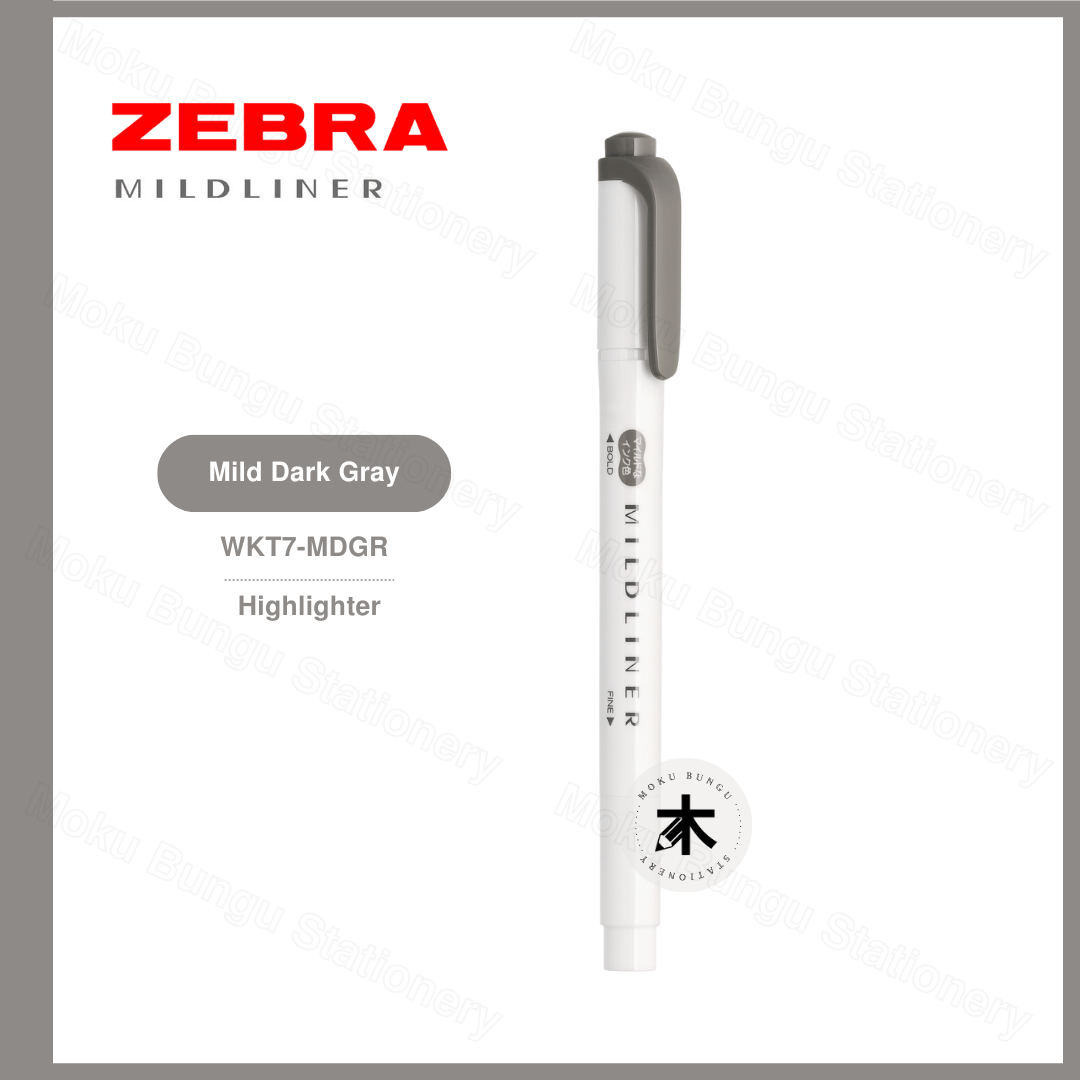 Zebra Mildliner Double-Sided Pastel Highlighter - Individual Colour (40 Colours Available)