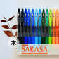 Zebra Sarasa Clip Gel Pen - 0.5mm - 20 Colour Set