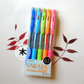 Zebra Sarasa Clip Gel Pen - 0.5mm - 5 Colour Set