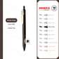 Zebra Sarasa Clip Gel Pen - 0.5mm - Vintage Colour (10 Colours Available)