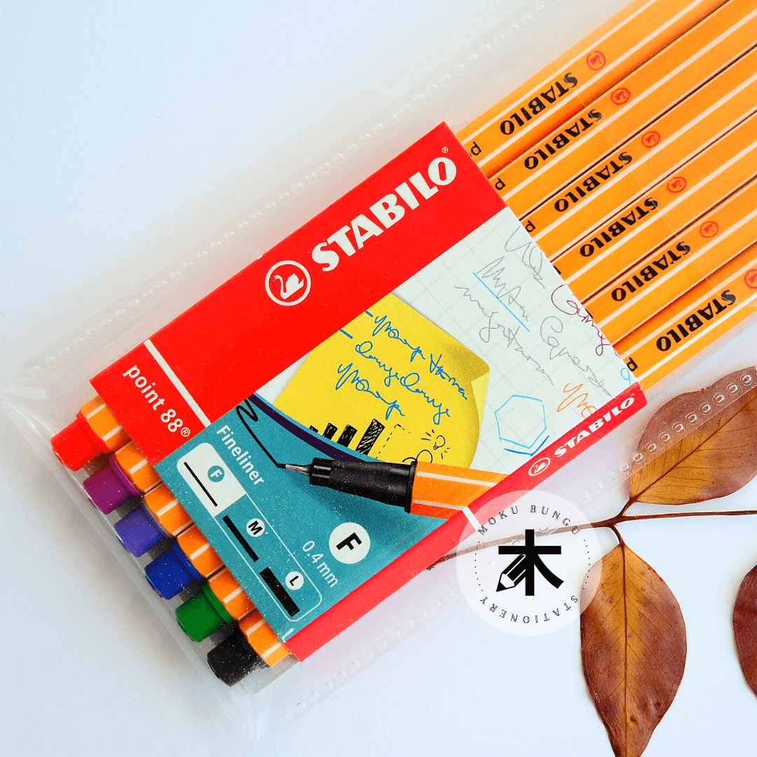 Stabilo - Point 88 Fineliners 0.4mm Assorted - 6 Pack