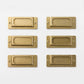 TRAVELER'S COMPANY - Brass Label Plates
