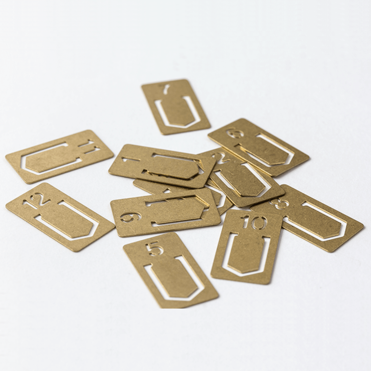 TRAVELER'S COMPANY - Brass Number Clips