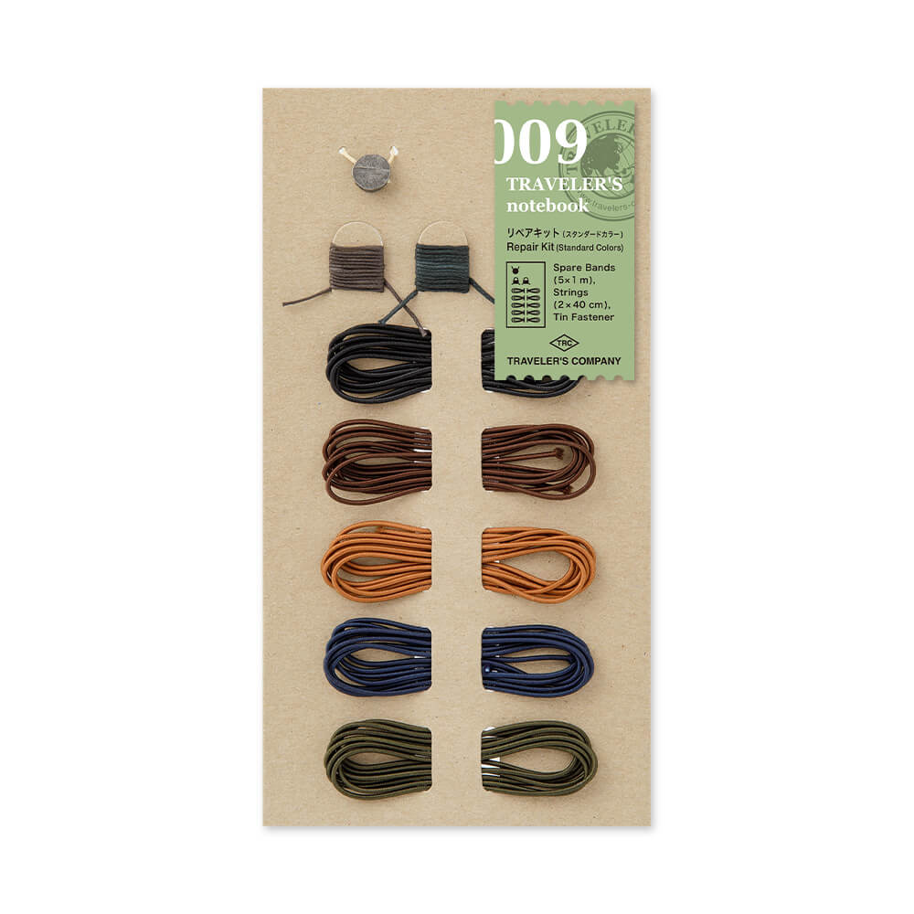 TRAVELER'S notebook Accessory - Regular & Passport Size - 009 Repair Kit (Standard Colours)