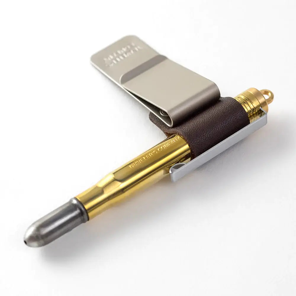 TRAVELER'S notebook Accessory - Regular & Passport Size - 016 Pen Holder - Brown