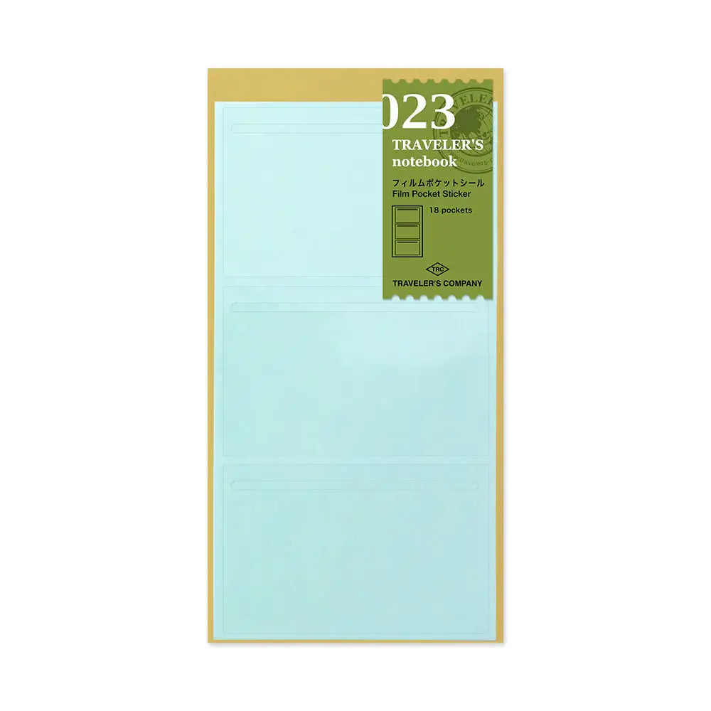 TRAVELER'S notebook Accessory - Regular & Passport Size - 023 Film Pocket Stickers