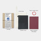 TRAVELER'S notebook Leather Cover Starter Kit - Passport Size - Black