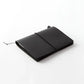 TRAVELER'S notebook Leather Cover Starter Kit - Passport Size - Black