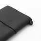 TRAVELER'S notebook Leather Cover Starter Kit - Passport Size - Black