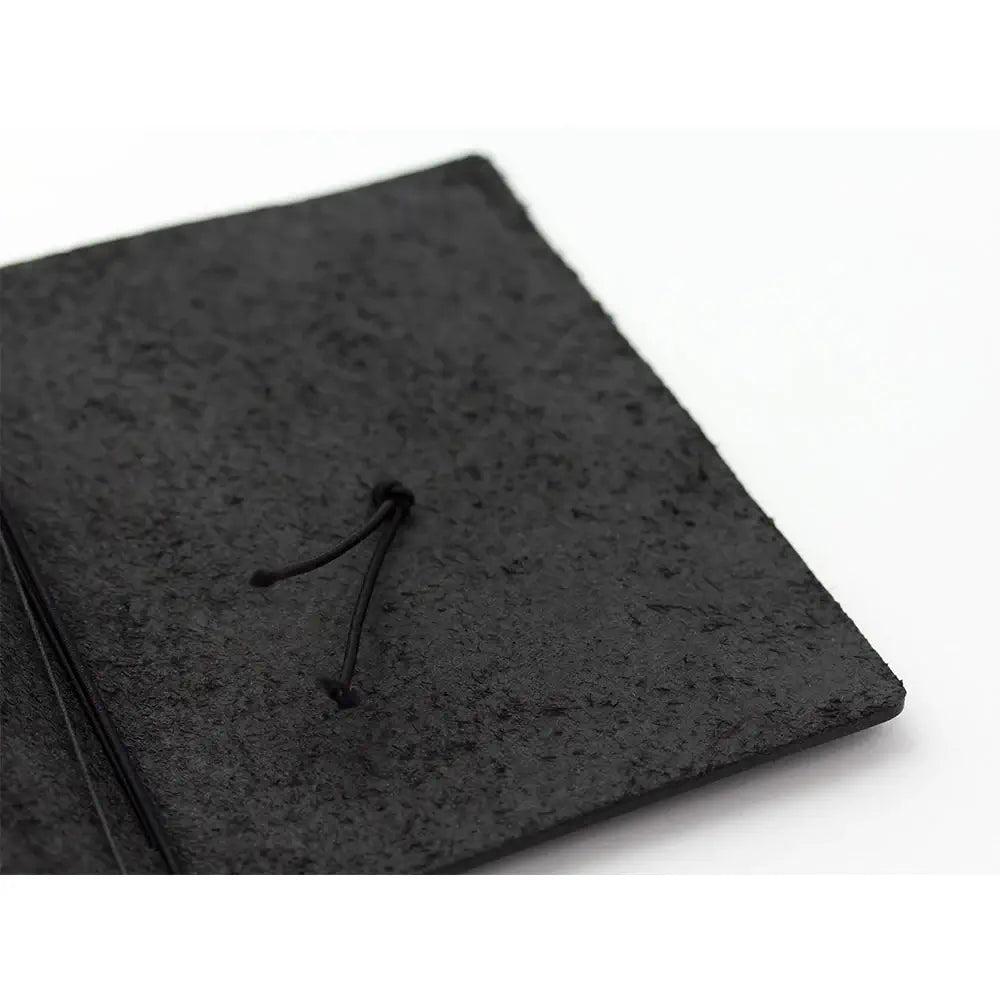 TRAVELER'S notebook Leather Cover Starter Kit - Passport Size - Black