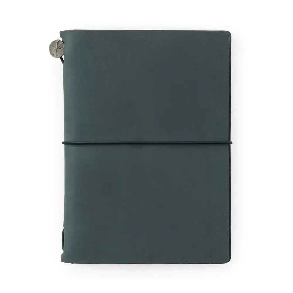 TRAVELER'S notebook Leather Cover Starter Kit - Passport Size - Blue