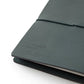 TRAVELER'S notebook Leather Cover Starter Kit - Passport Size - Blue