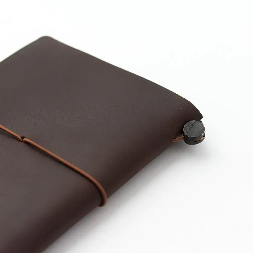 TRAVELER'S notebook Leather Cover Starter Kit - Passport Size - Brown