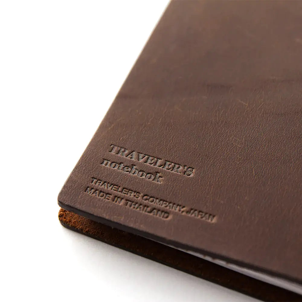 TRAVELER'S notebook Leather Cover Starter Kit - Passport Size - Brown